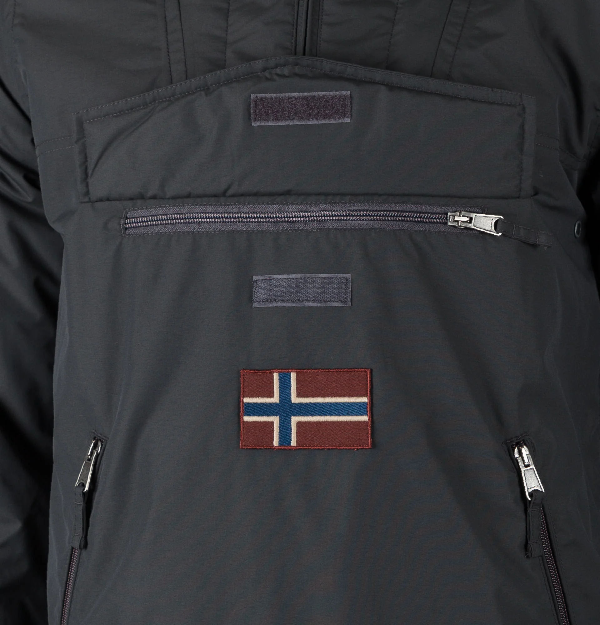 Napapijri Rainforest Winter Pockets Jacket Dark Grey - Image 4