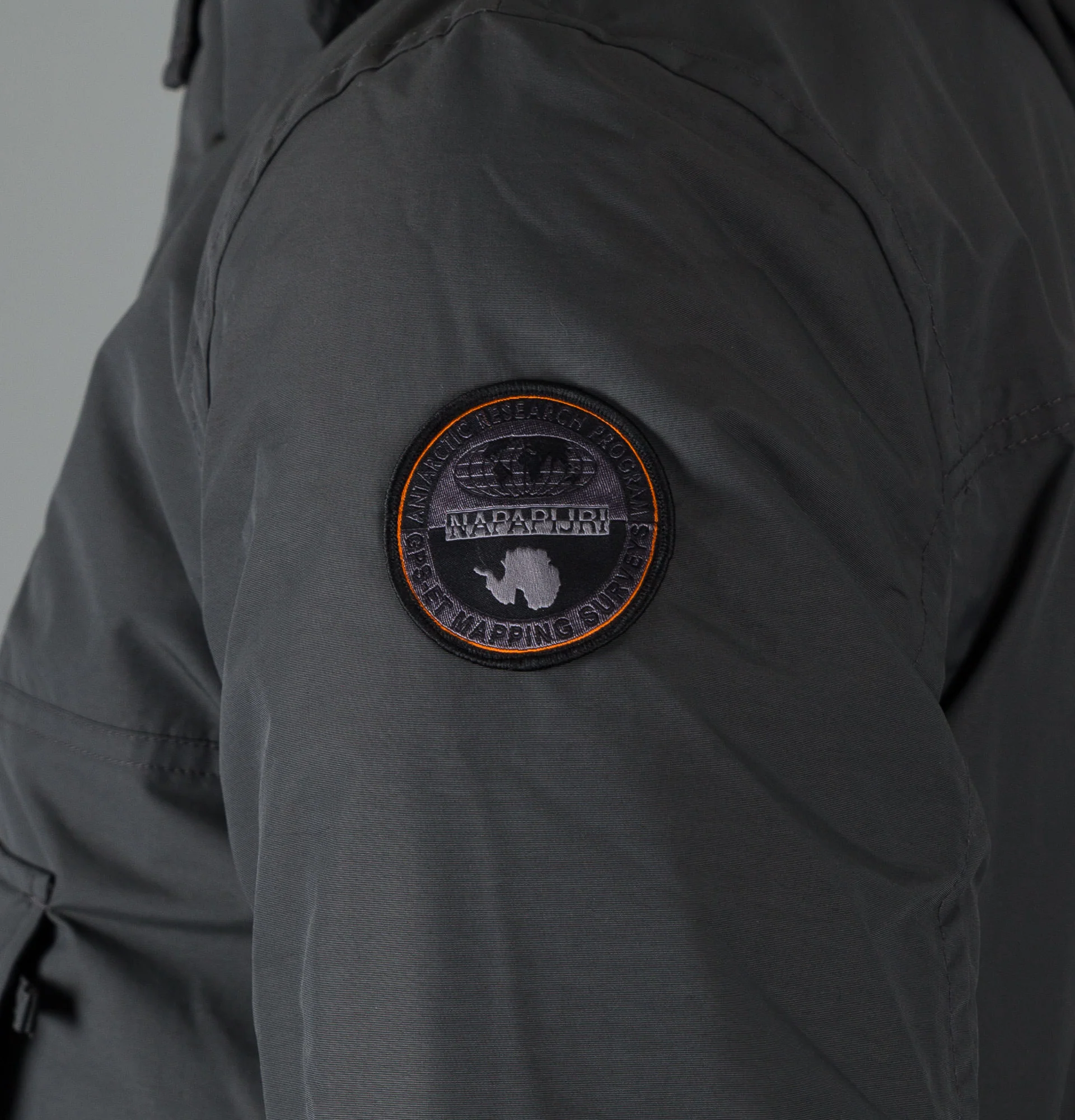 Napapijri Rainforest Winter Pockets Jacket Dark Grey - Image 6