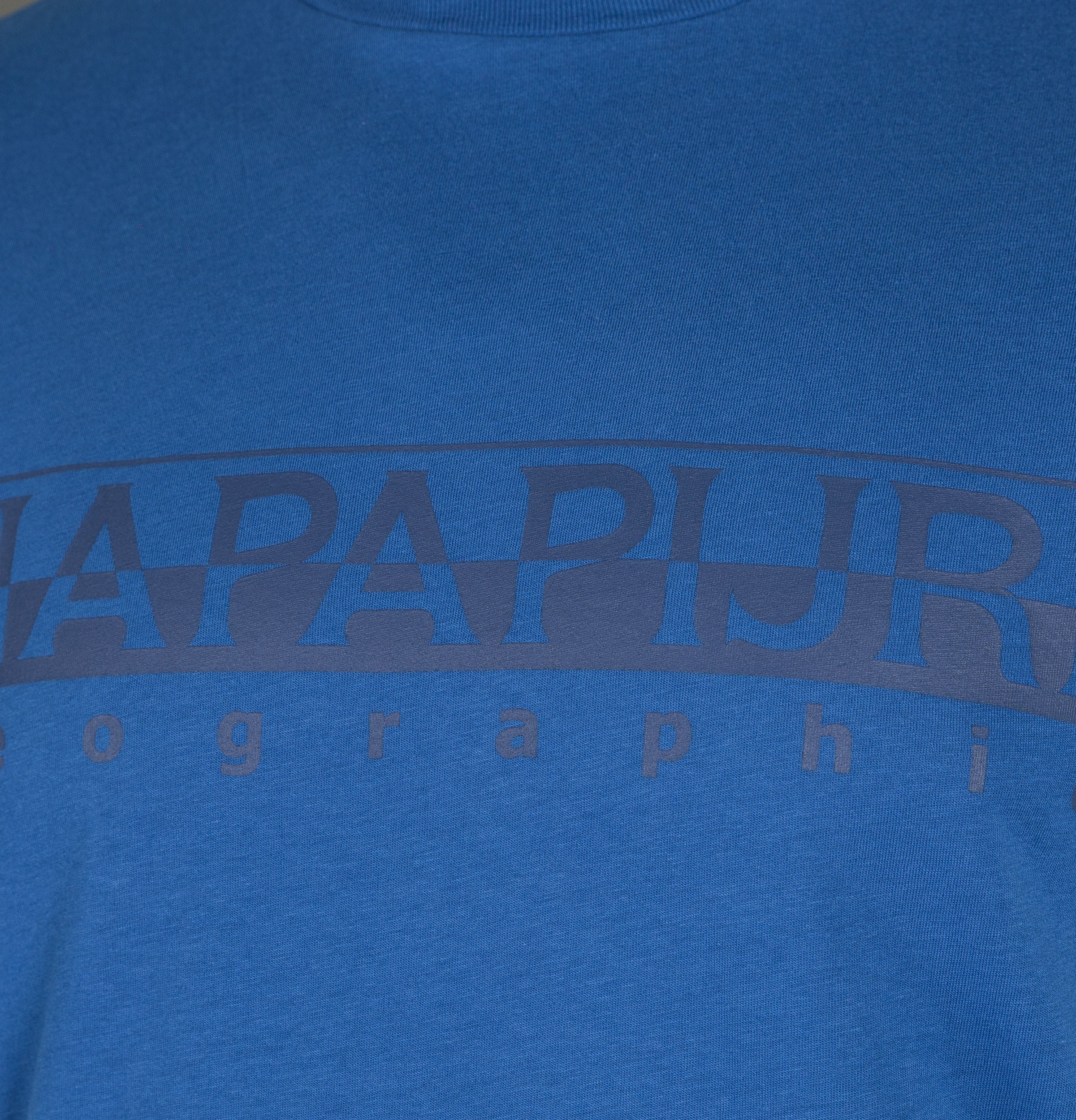 Napapijri Sevora Short Sleeve T-Shirt Skydiver Blue - Image 3