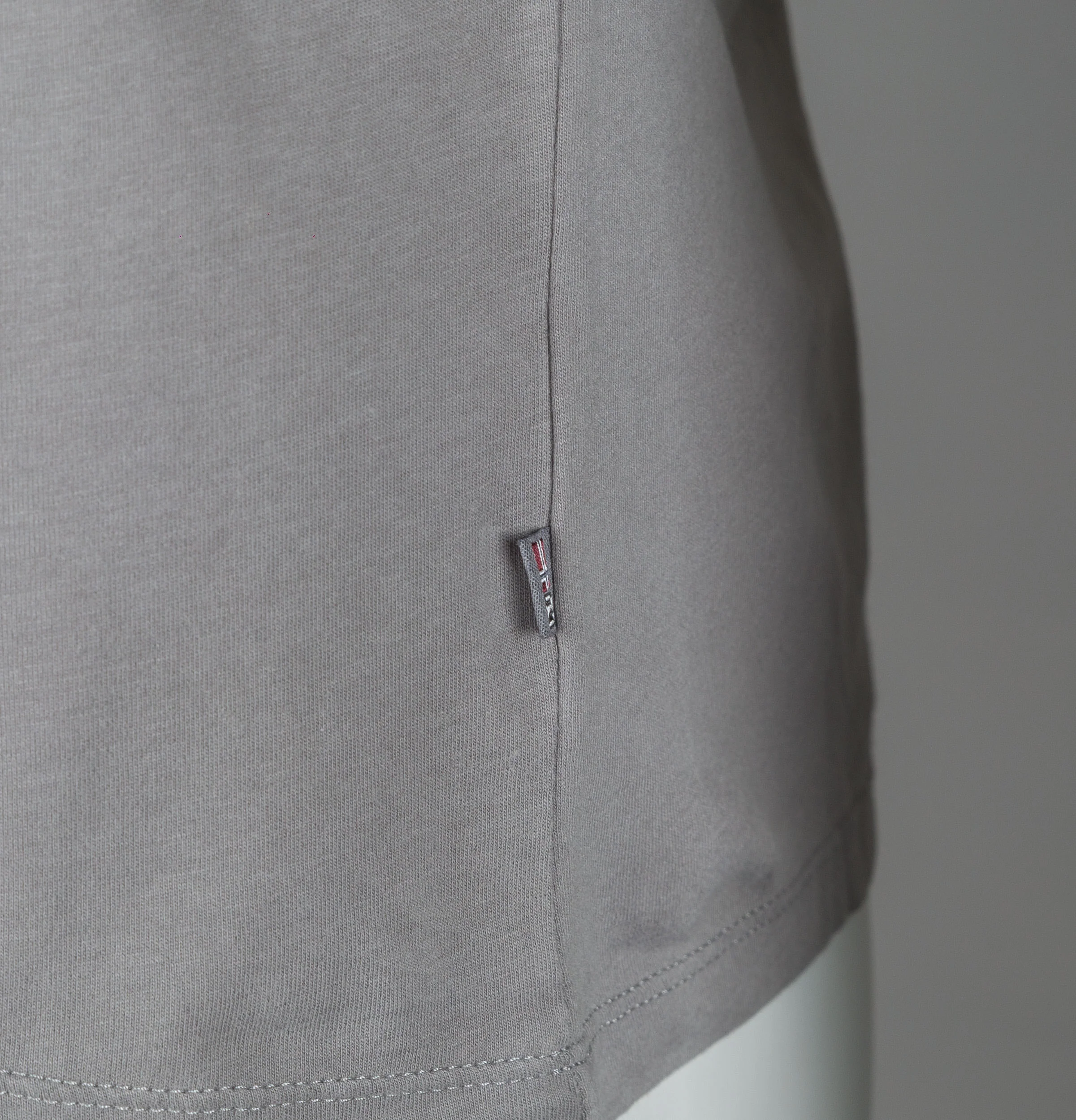 Napapijri Solin Long Sleeve T-Shirt Medium Grey - Image 5