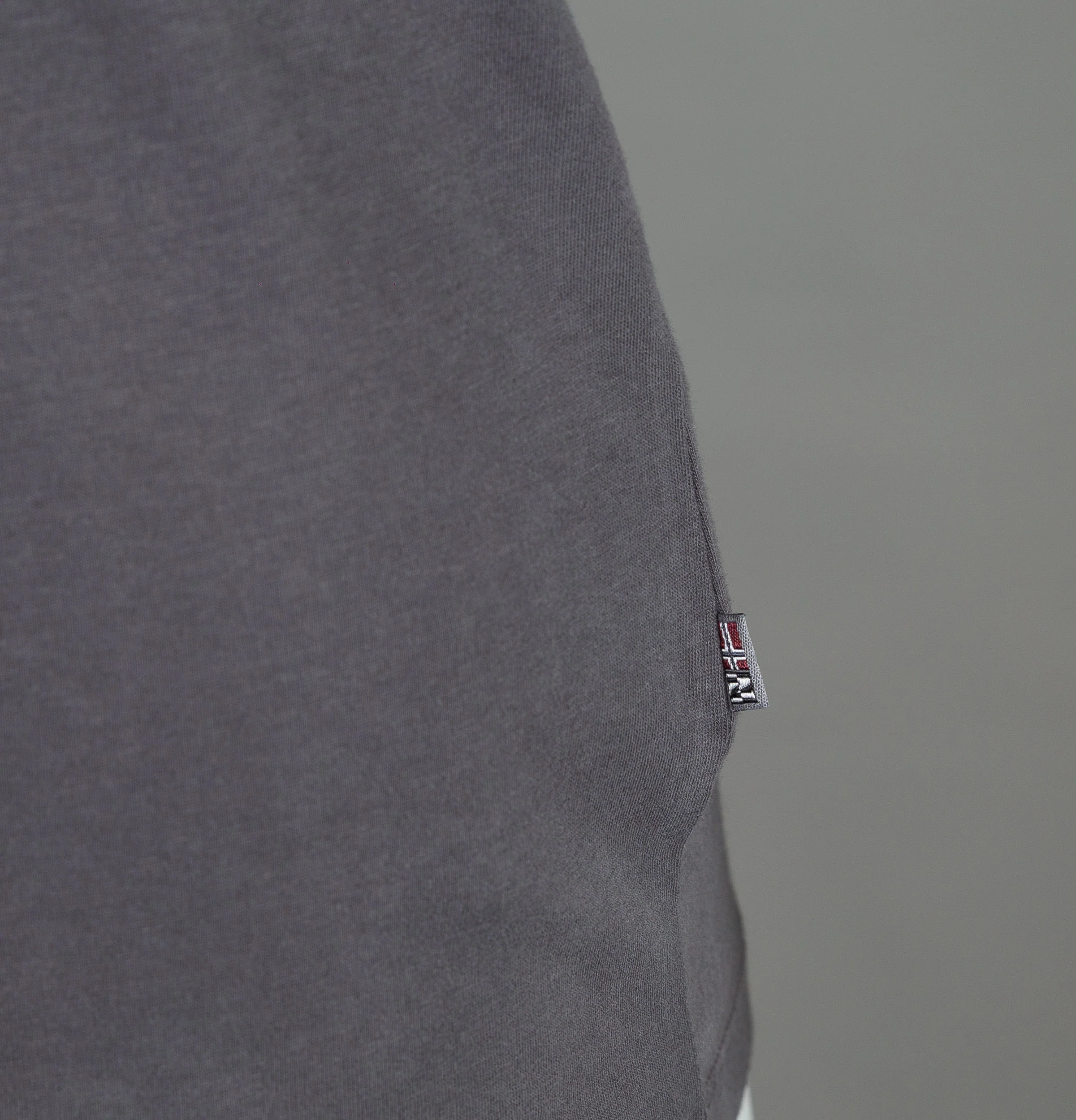 Napapijri Solin Short Sleeve T-Shirt Dark Grey - Image 4