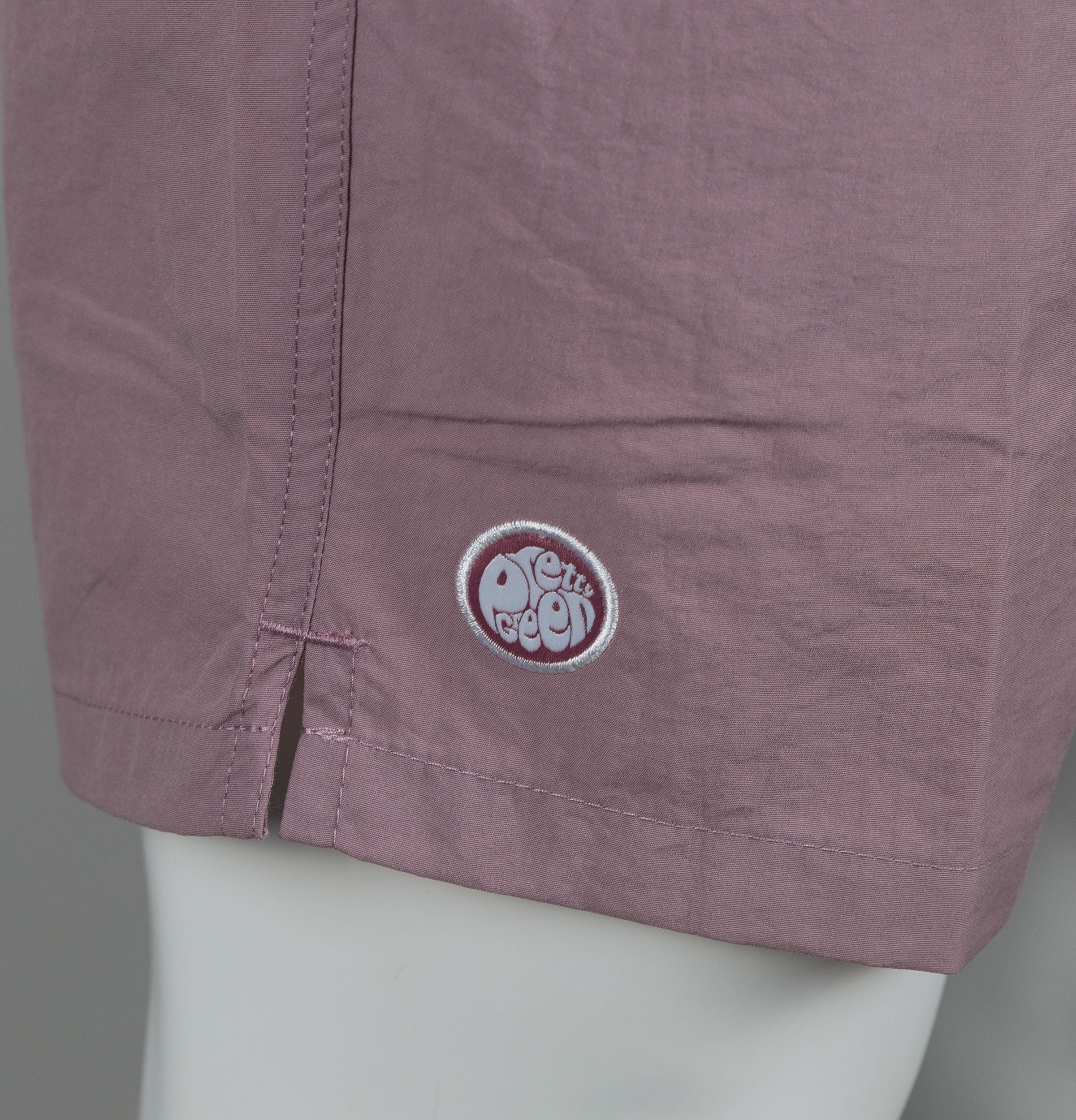Pretty Green Logo Swim Shorts Pink - Image 3