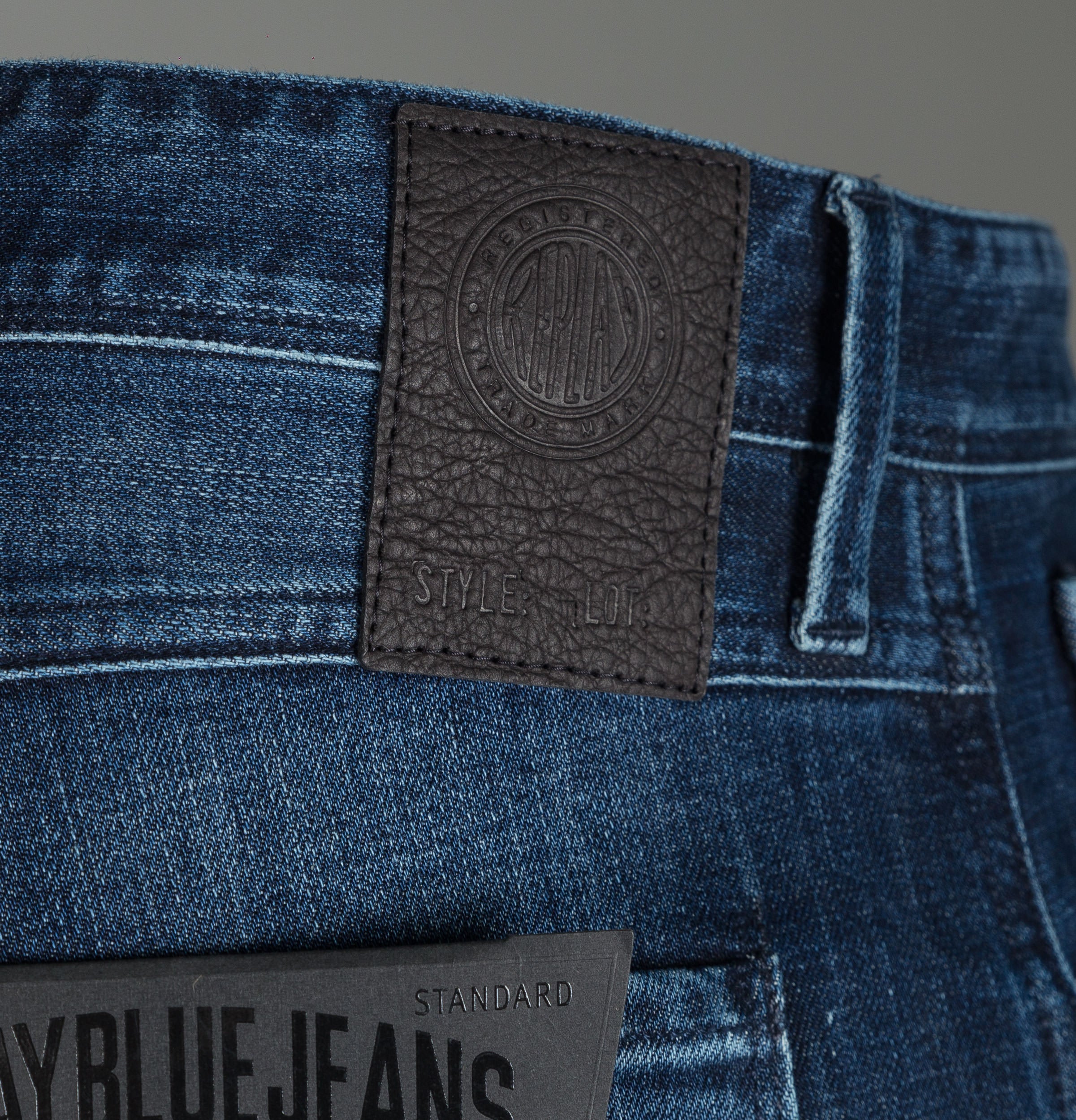 Replay Anbass Slim Fit Easy Stretch Jeans Dark Blue - Image 8