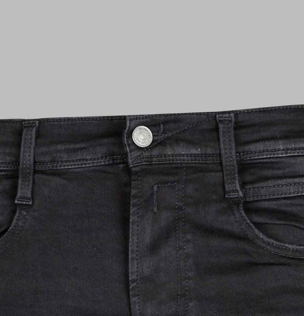 Replay Anbass Slim Fit Hyperflex Clouds Jeans Black - Image 4