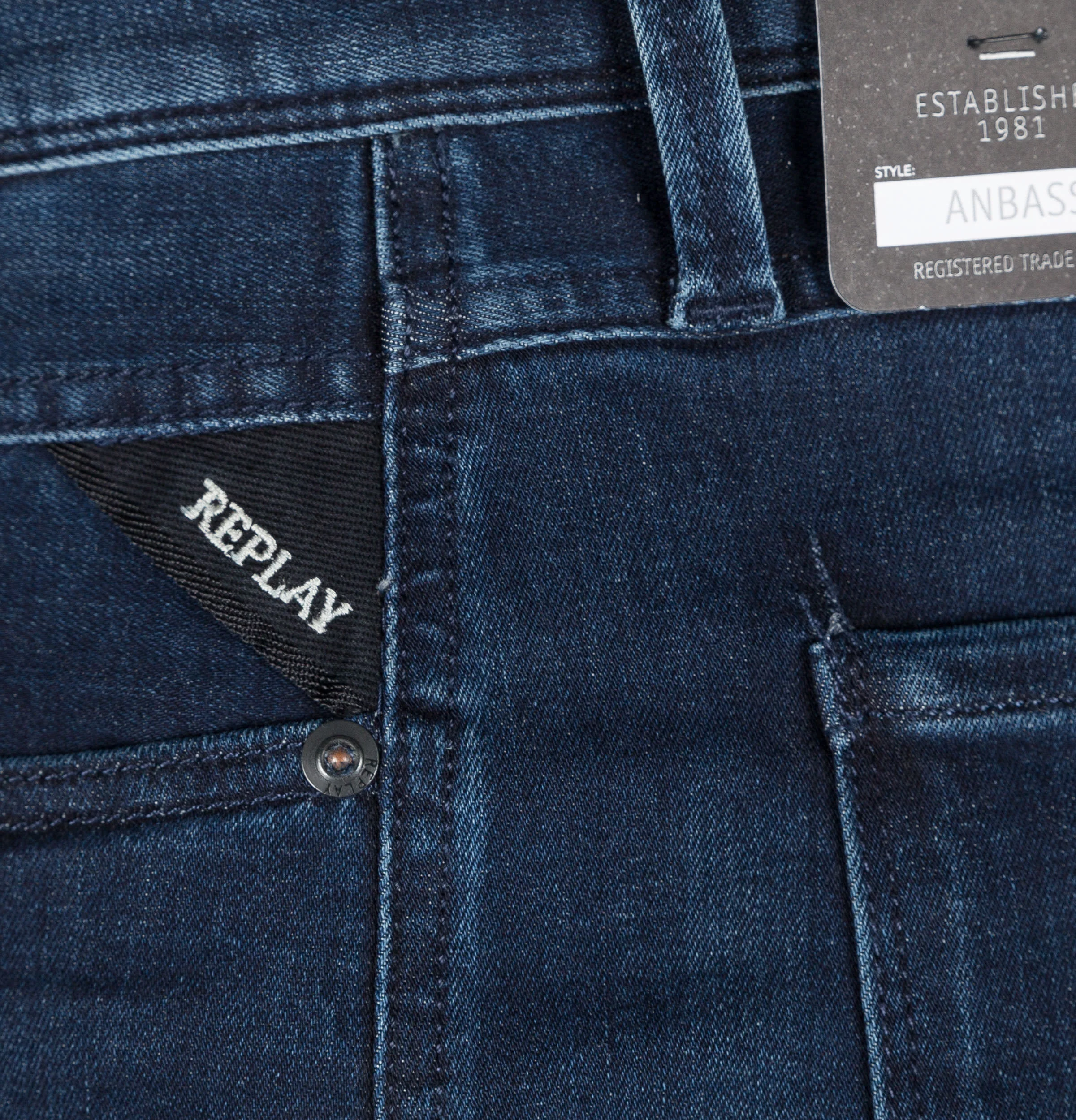 Replay Anbass Slim Fit Jeans - Image 5