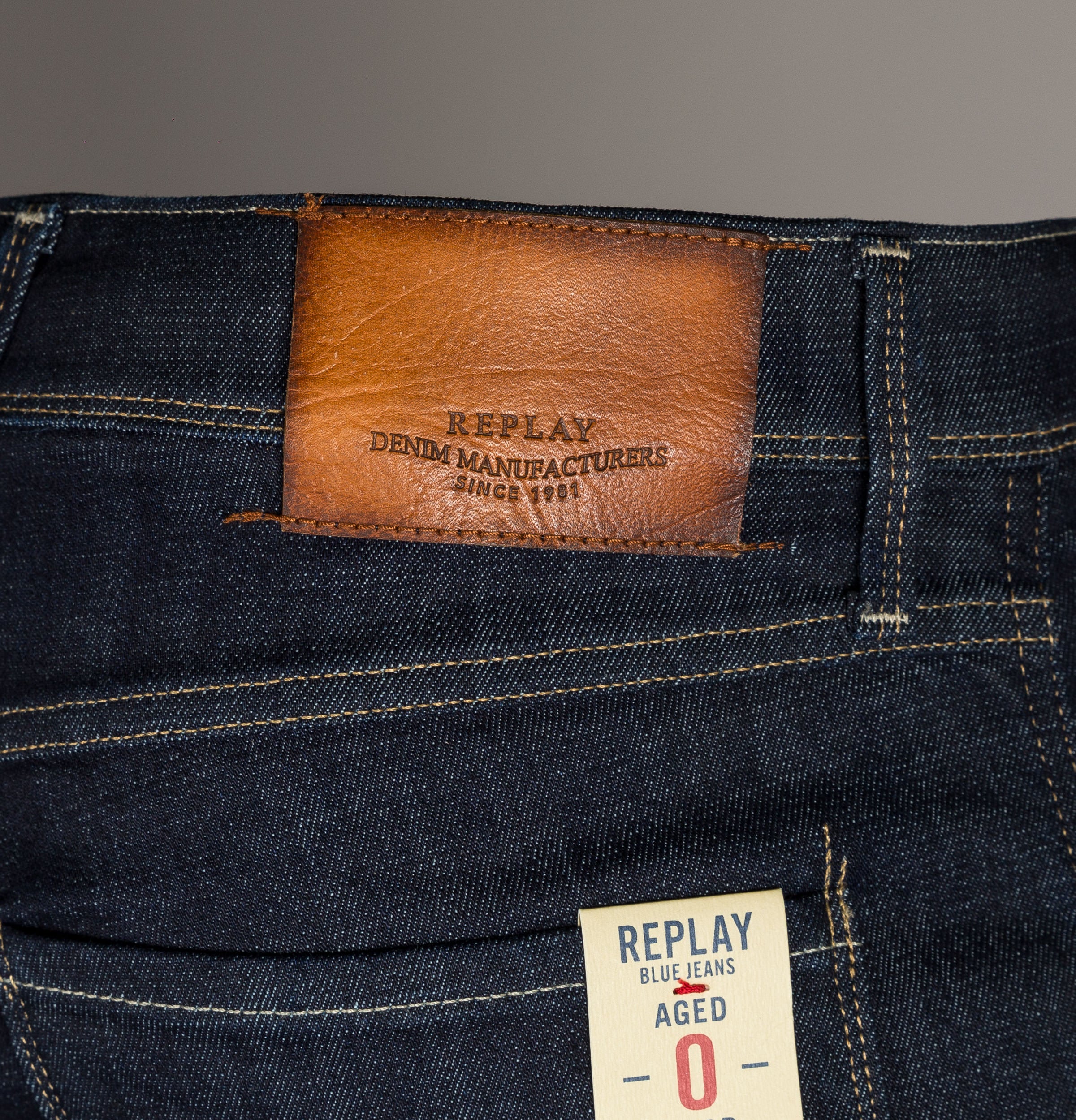 Replay Anbass Slim Fit Jeans Aged 0 Year - Image 6