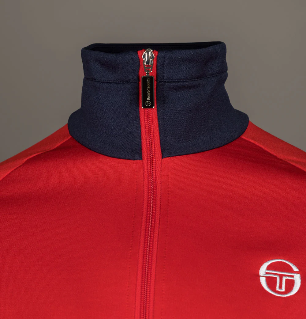 Sergio Tacchini Dallas Tracksuit Top Adrenaline Rush/White - Image 3