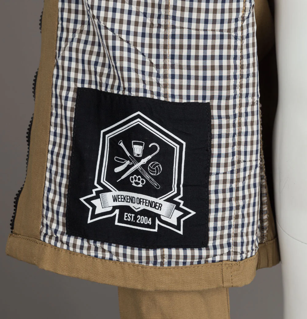 Weekend Offender Comporta Jacket & Bucket Hat Sandstorm - Image 6