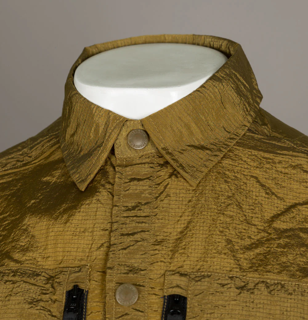 Weekend Offender Nicky Eyes Overshirt Golden - Image 3