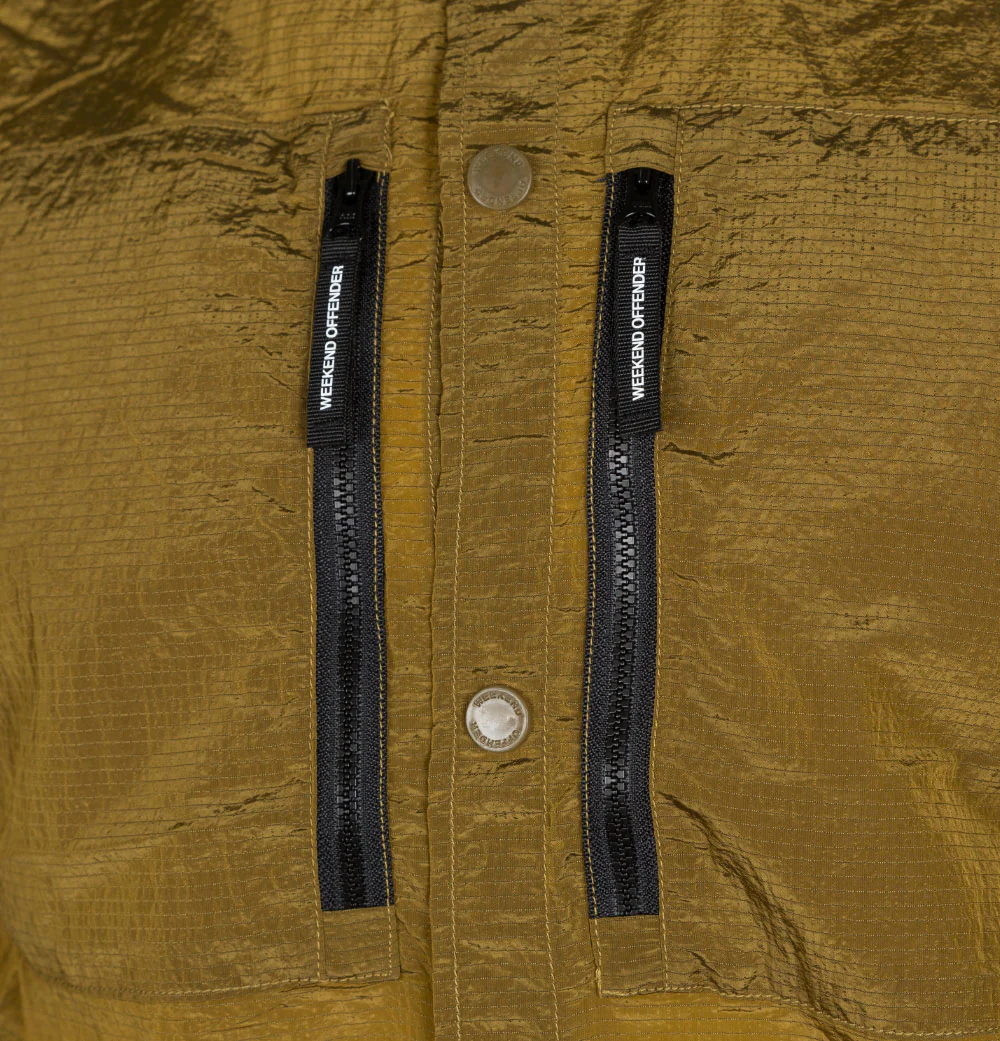 Weekend Offender Nicky Eyes Overshirt Golden - Image 5