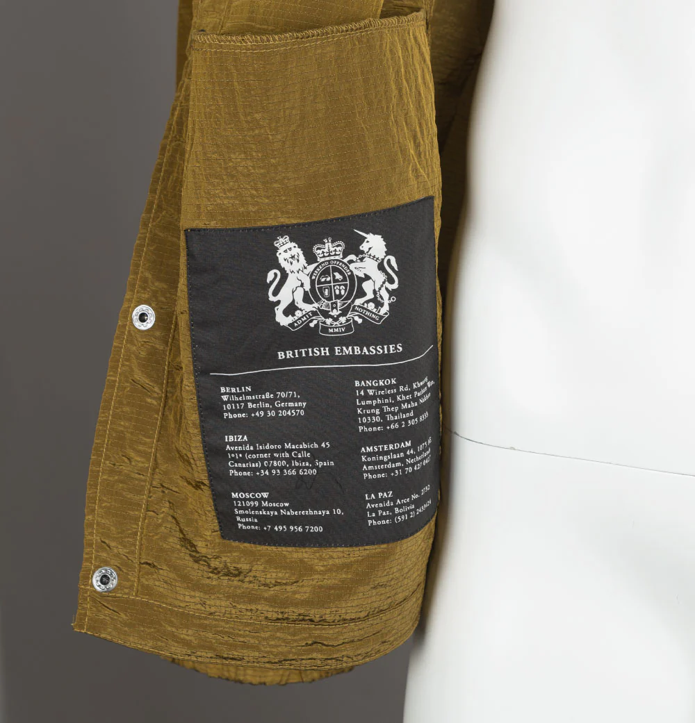 Weekend Offender Nicky Eyes Overshirt Golden - Image 7