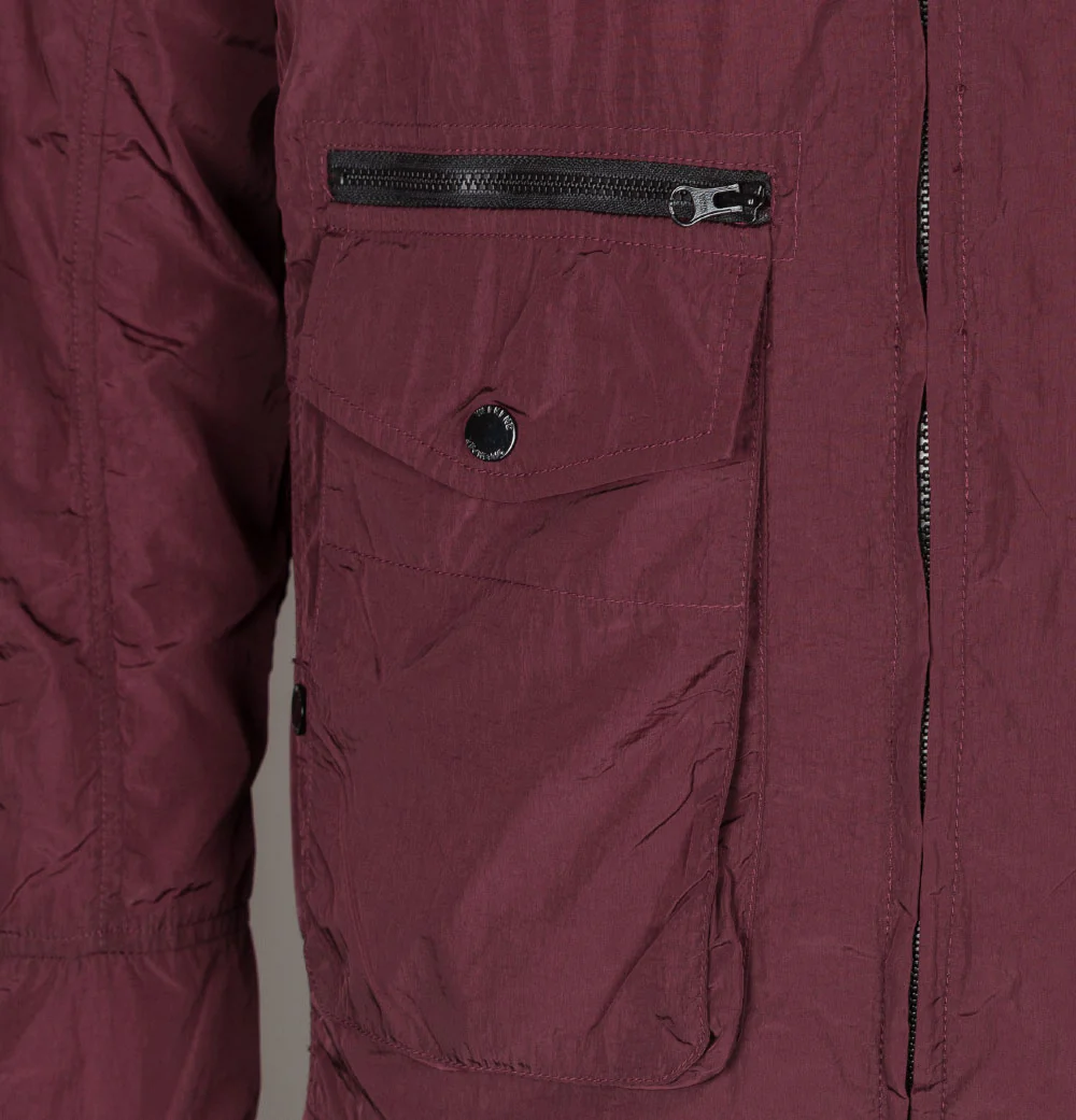 Weekend Offender Vinnie Overshirt Morello - Image 4